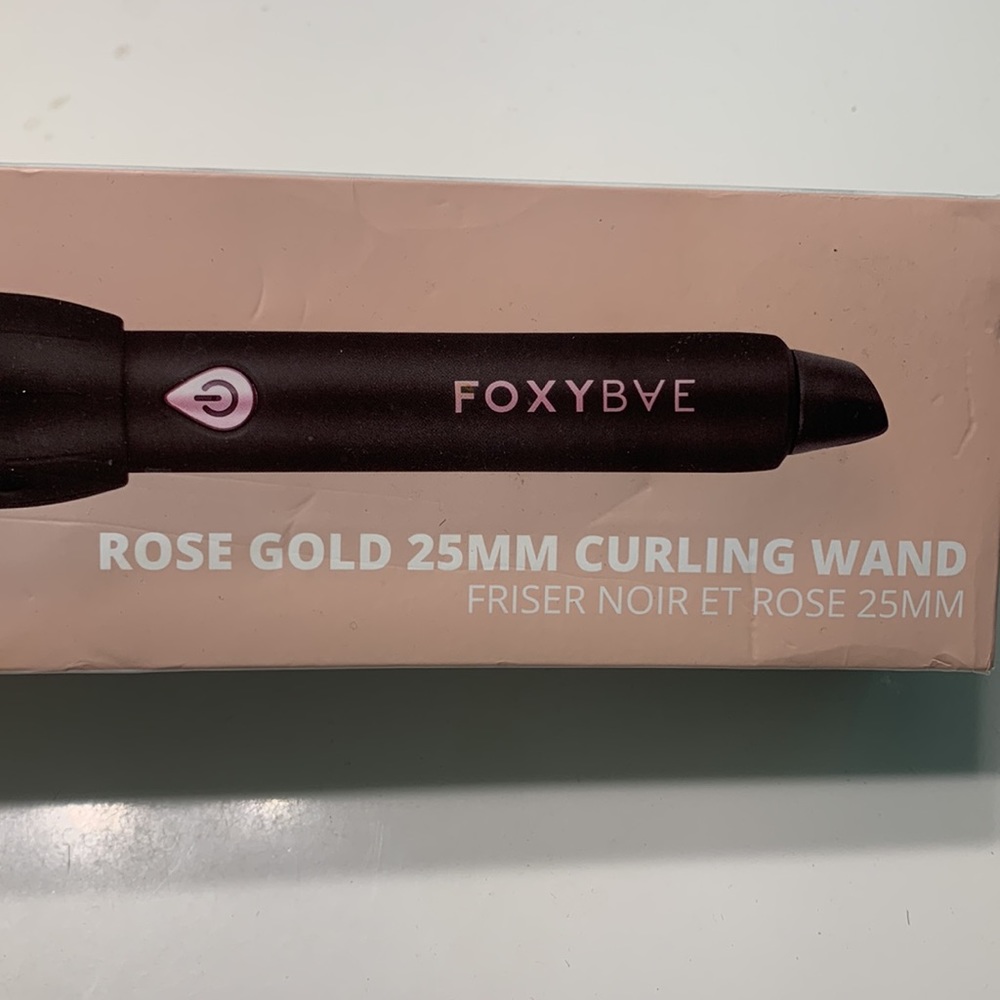 Foxybae ROSE GOLD 25MM CURLING WAND - Picture 2 of 2